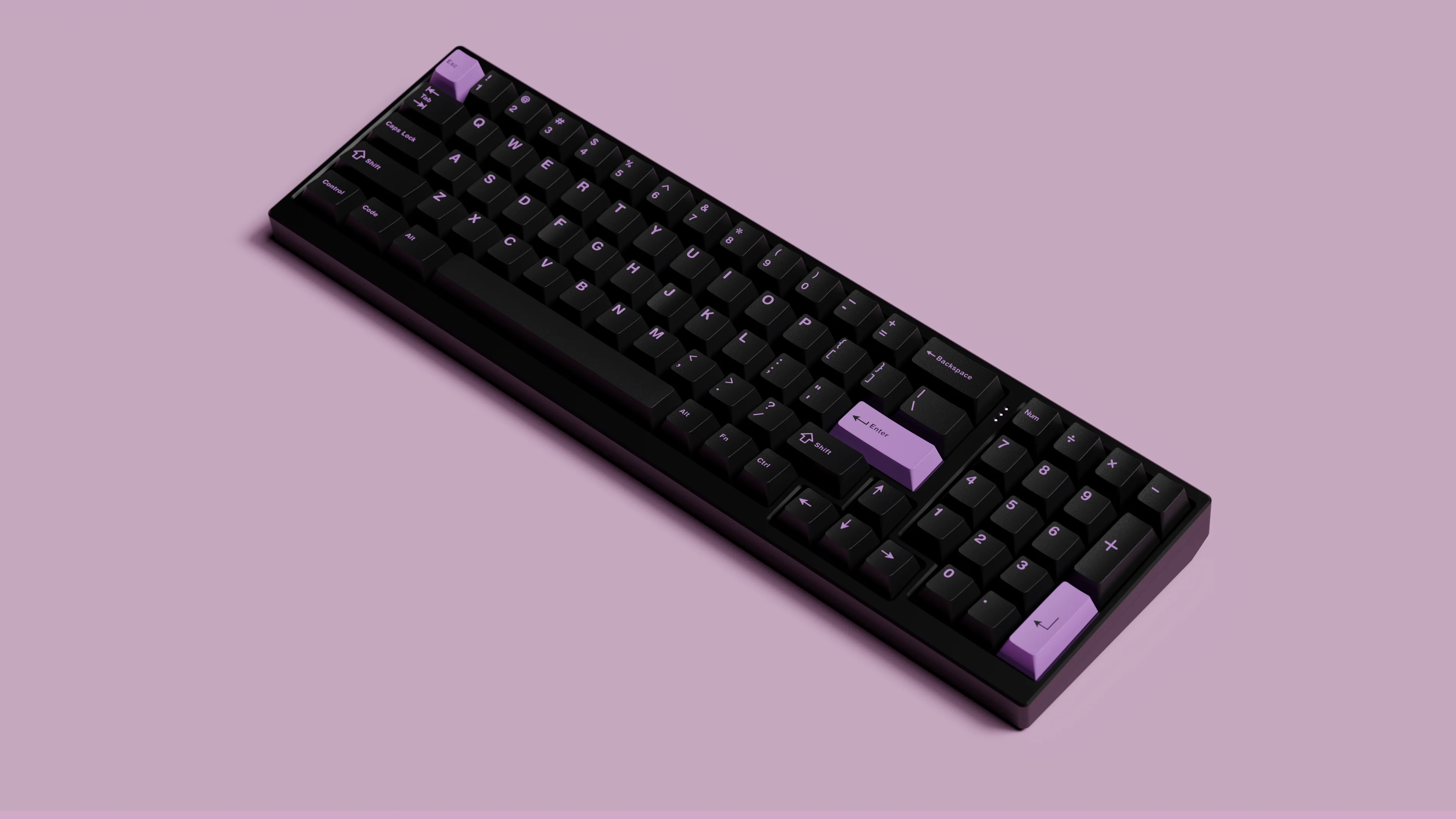 GMK Lilac on Black (Ended) - Image 11