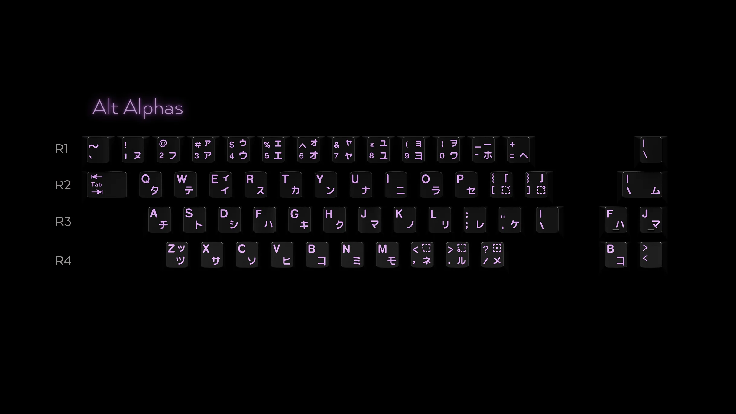 GMK Lilac on Black (Ended) - Image 3