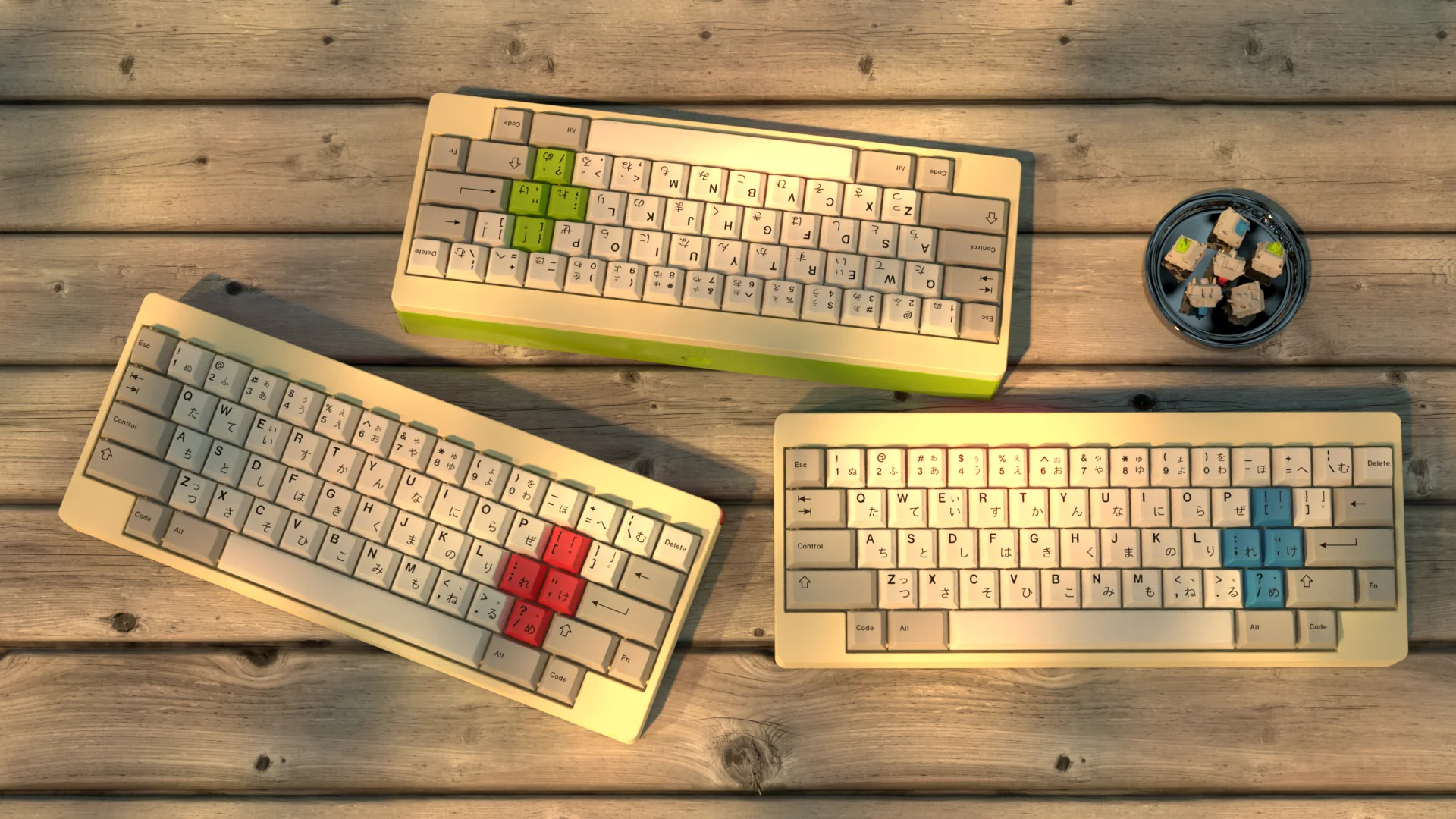 GMK Modern Japanese Desko - Image 9