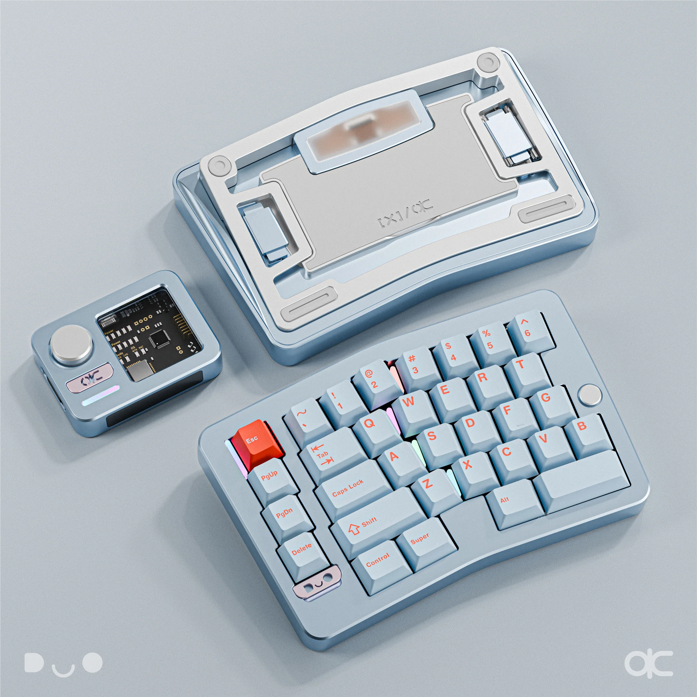 QK Alice Duo - Keyboard Kit (Includes Wrist Rest) - Image 15