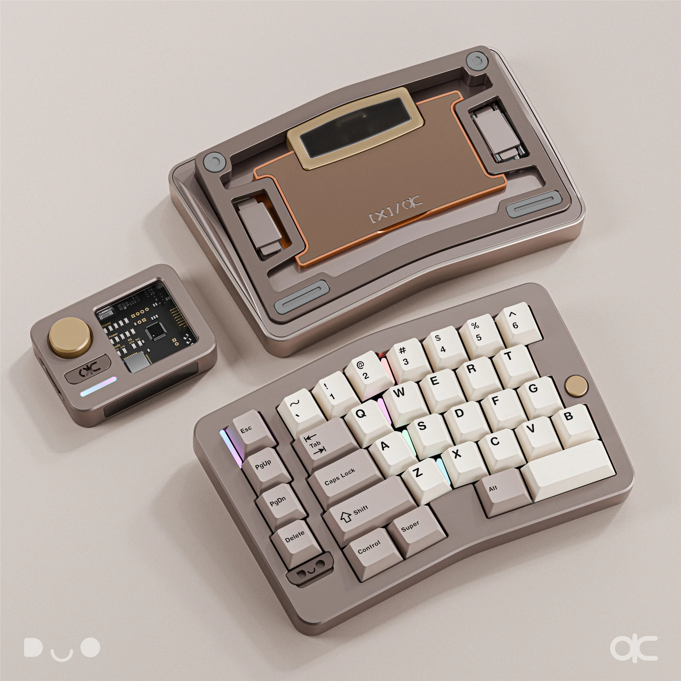 QK Alice Duo - Keyboard Kit (Includes Wrist Rest) - Image 17