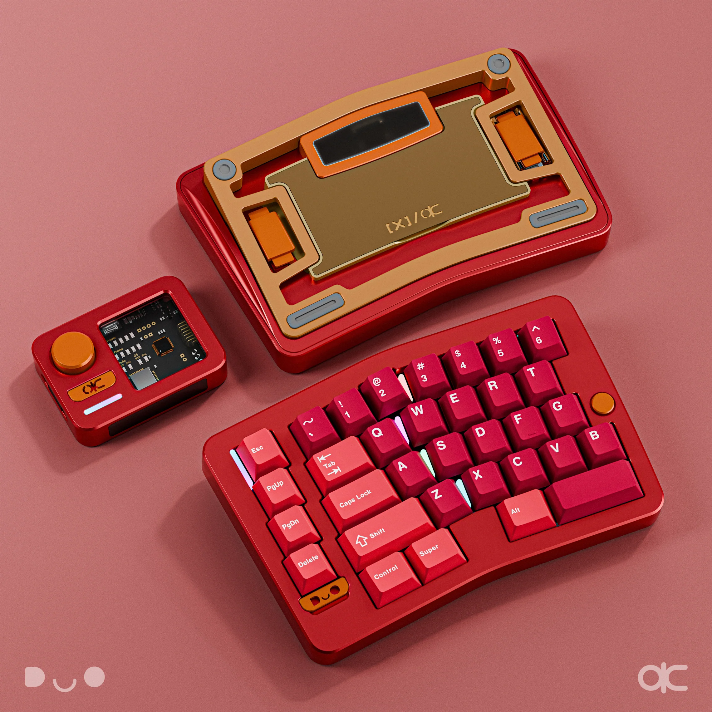 QK Alice Duo - Keyboard Kit (Includes Wrist Rest) - Image 19