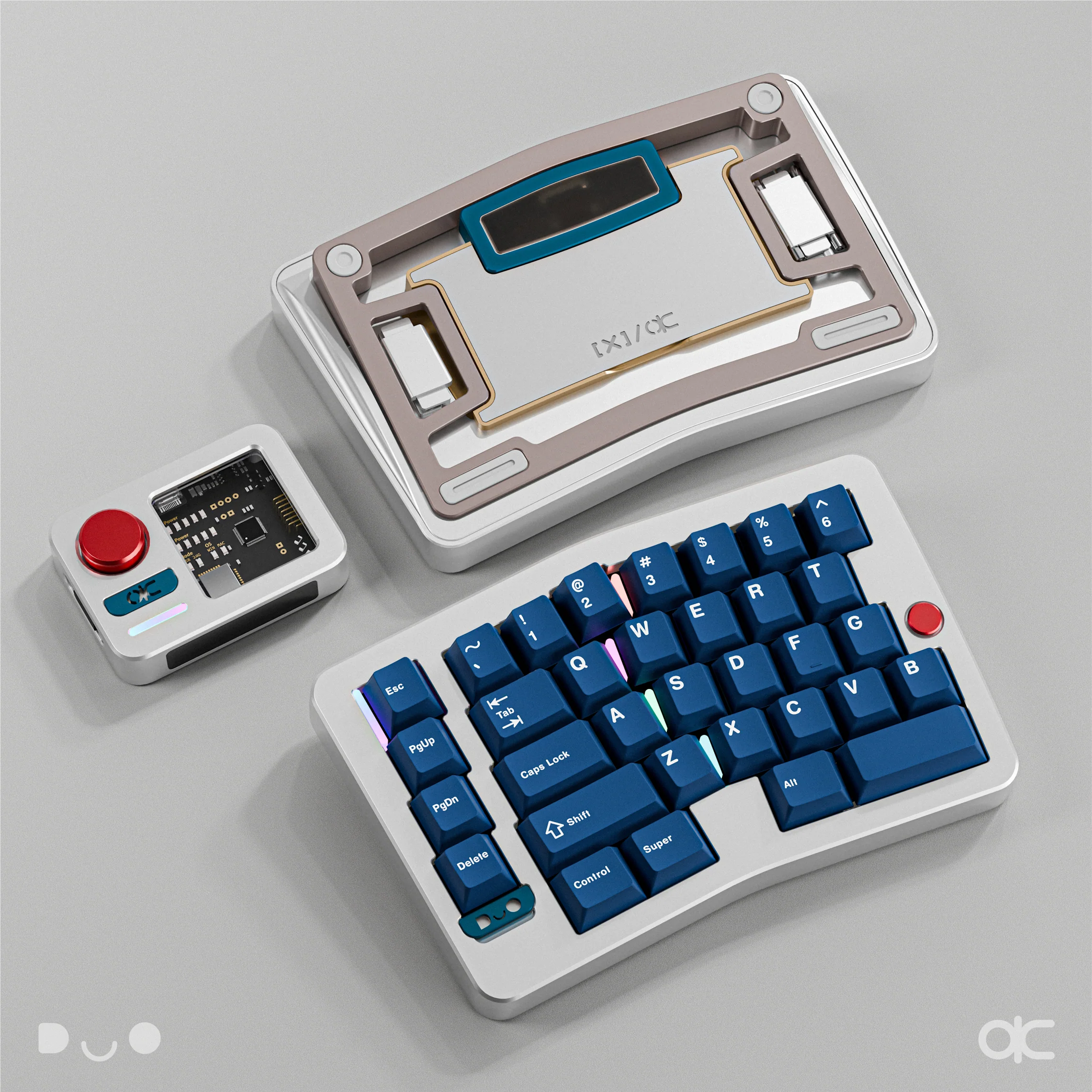 QK Alice Duo - Keyboard Kit (Includes Wrist Rest) - Image 21