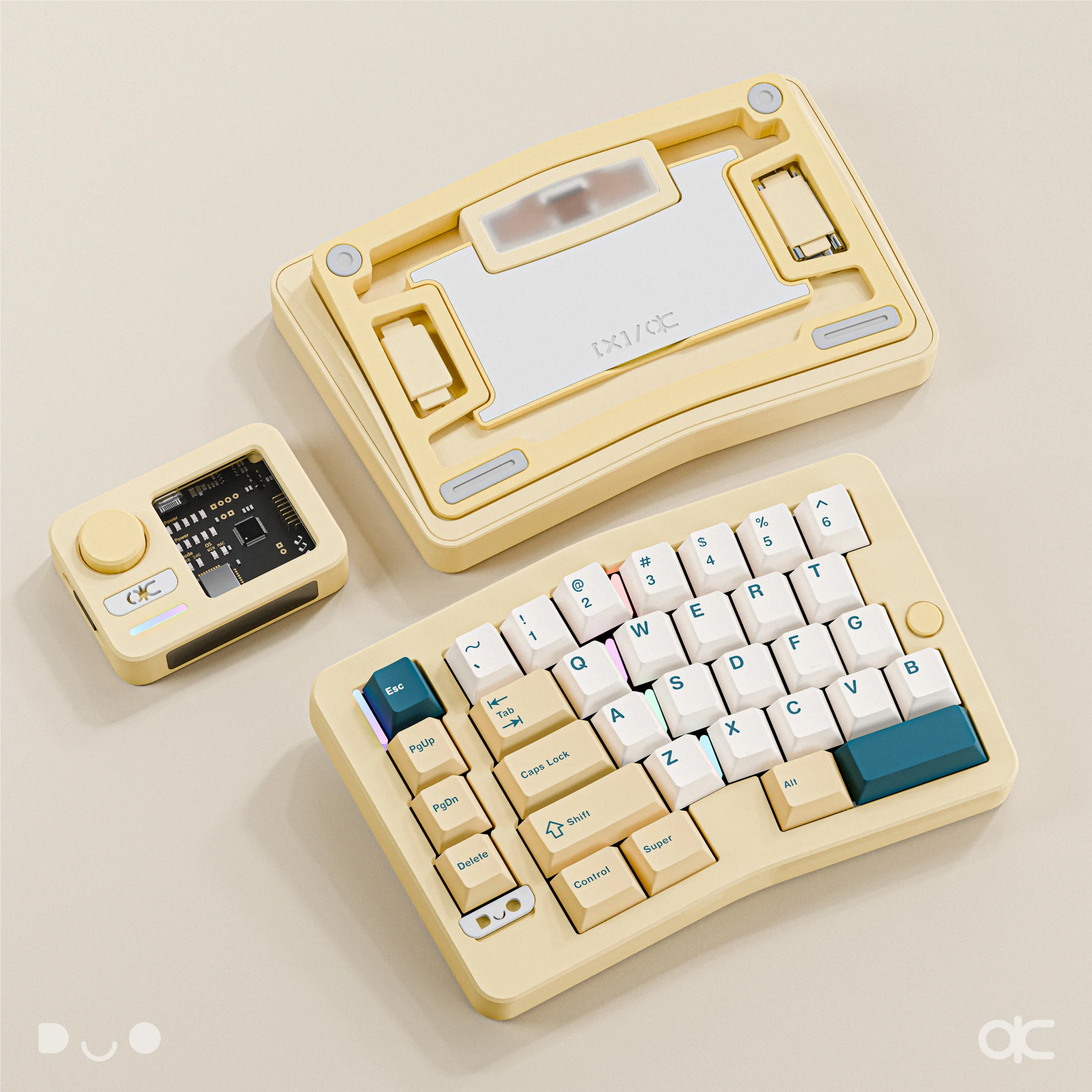 QK Alice Duo - Keyboard Kit (Includes Wrist Rest) - Image 5