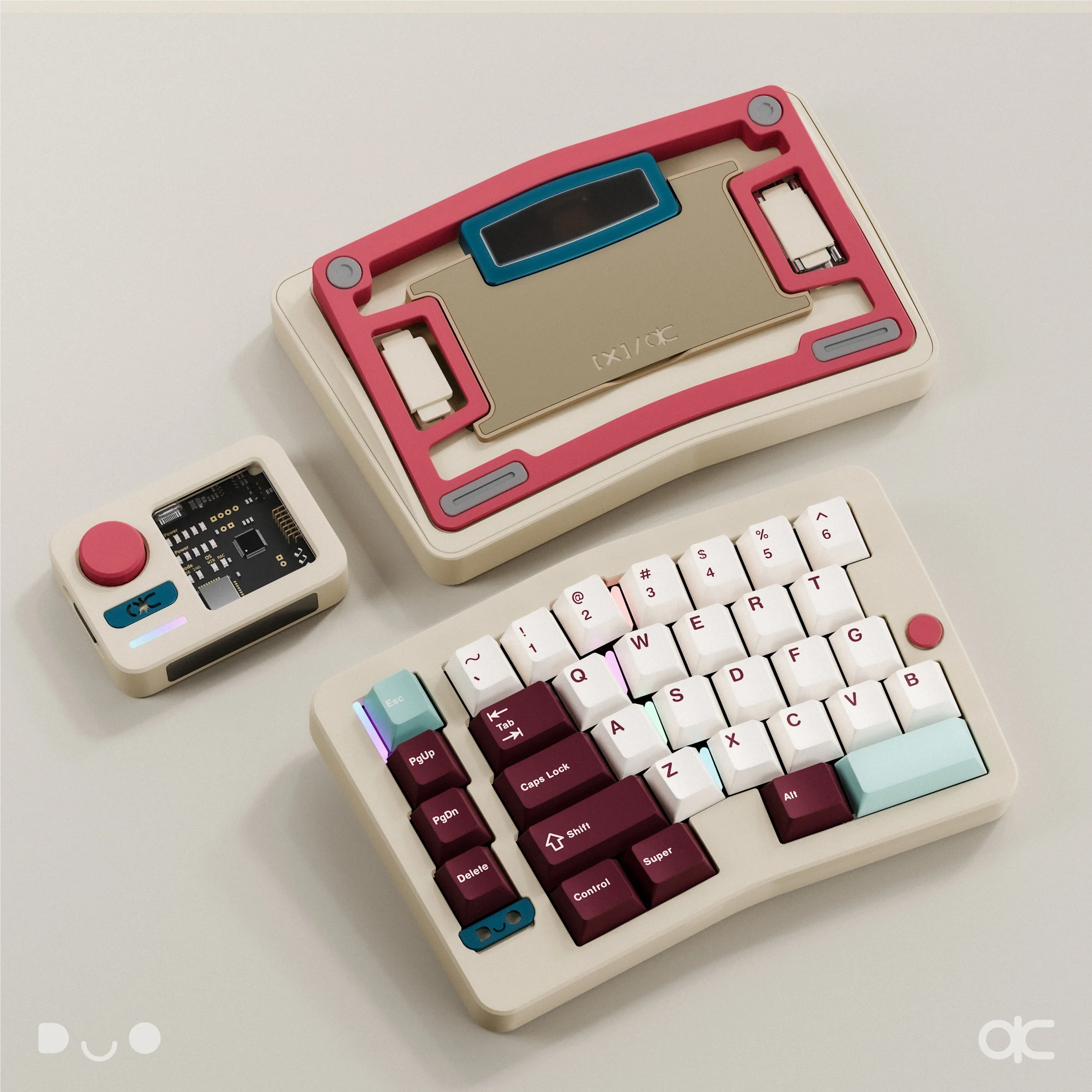 QK Alice Duo - Keyboard Kit (Includes Wrist Rest) - Image 7