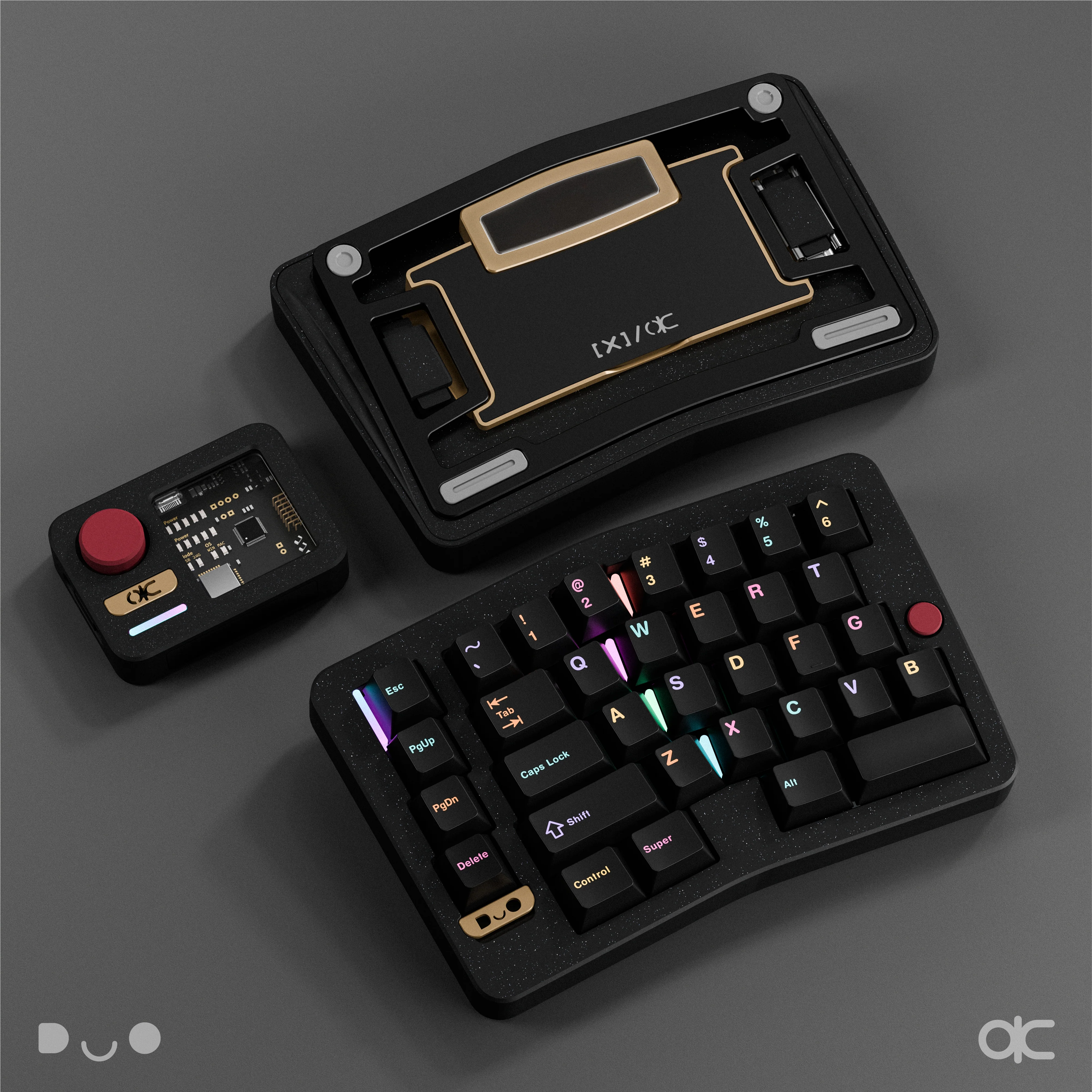 QK Alice Duo - Keyboard Kit (Includes Wrist Rest) - Image 9