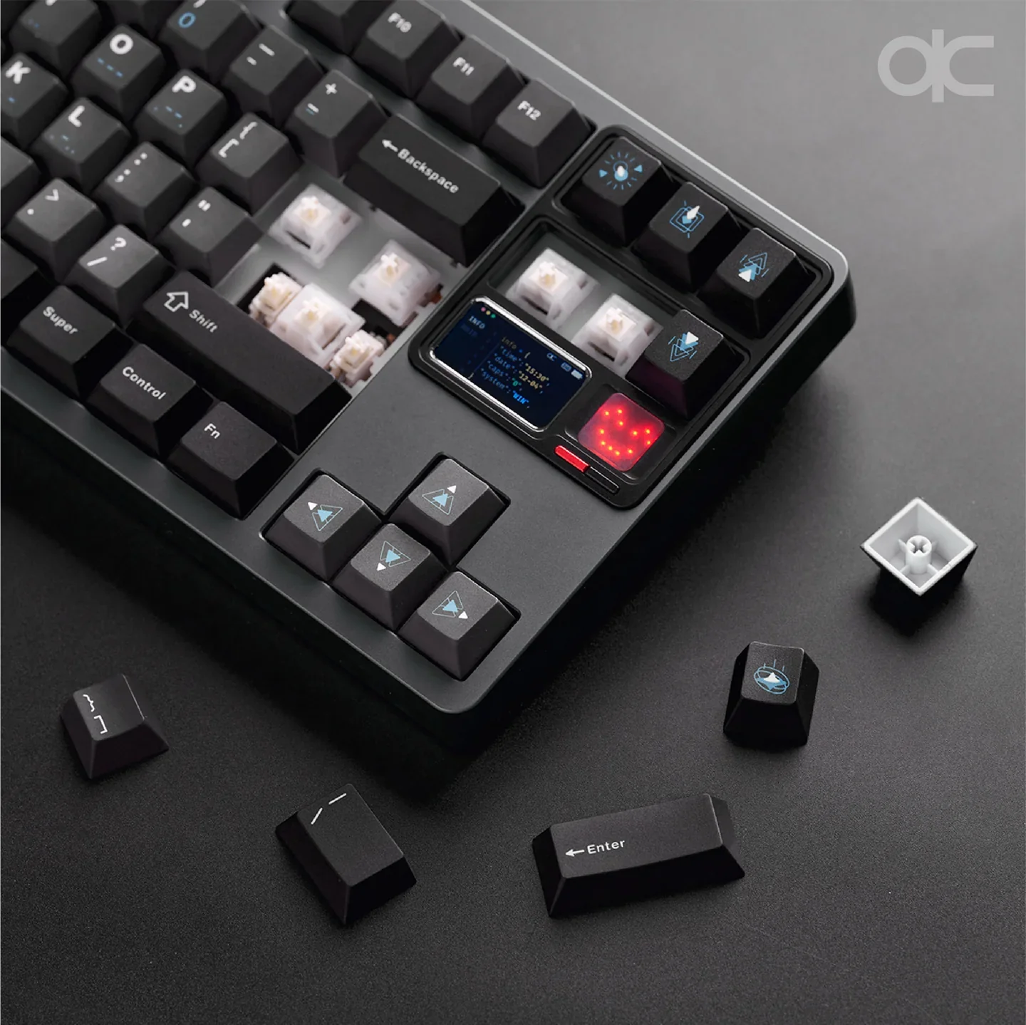 Qwertykeys QK80Mk2 Pre-Built Wireless Mechanical Keyboard - Image 5