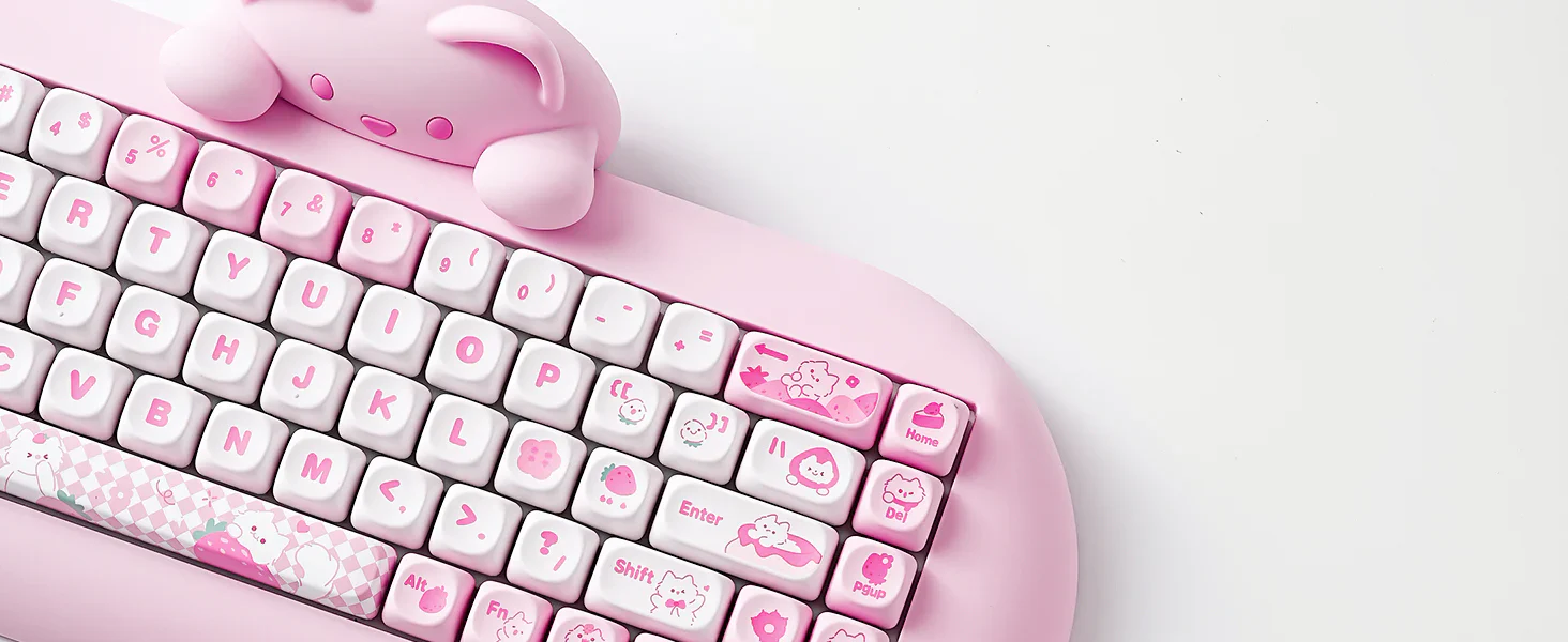 YUNZII C68 Hi-Fi Wireless Mechanical Keyboard - Image 6